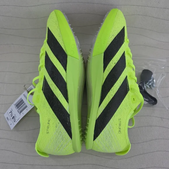Adidas Mens Adizero Prime SP 3 Strung Lucid Lemon Track Cleats IH5800 Sz 7.5 NEW